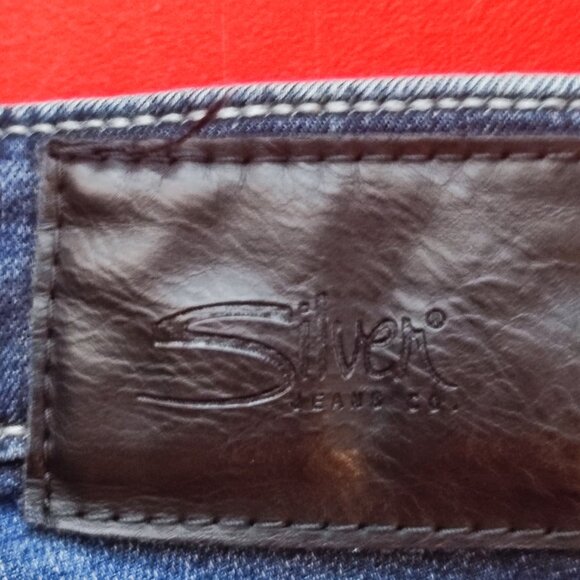 Silver Jeans Eddie distressed blue men's size 30x34 - Picture 5 of 9